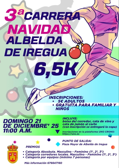 3ª Carrera de Navidad Albelda de Iregua