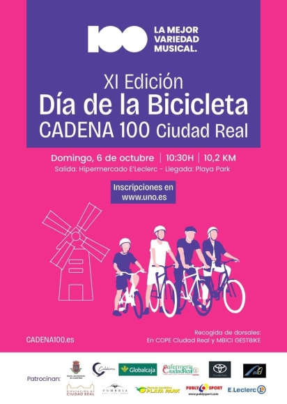 Dia de la Bicicleta - Cadena 100 - Ciudad Real 2024