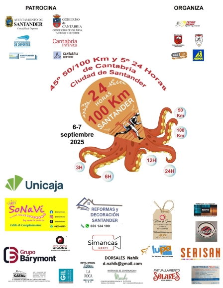 100Km y 50Km Santander 2025