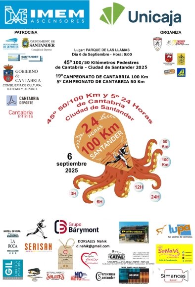 100Km y 50Km Santander 2025