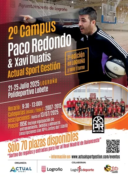 II Campus de Baloncesto Paco Redondo & Xavi Duatis 
