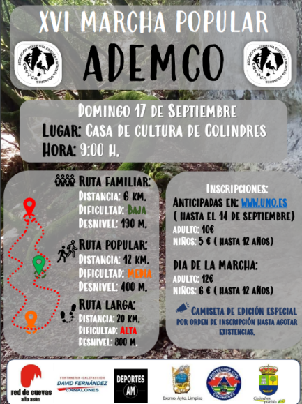 XVI Marcha Popular Ademco 2023