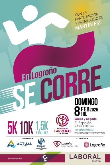 En Logroño se corre 2026 5Km 