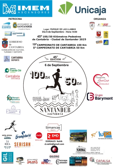 100Km y 50Km Santander 2025