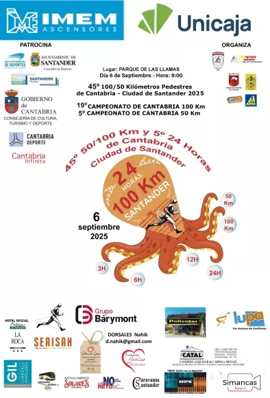 100Km y 50Km Santander 2025