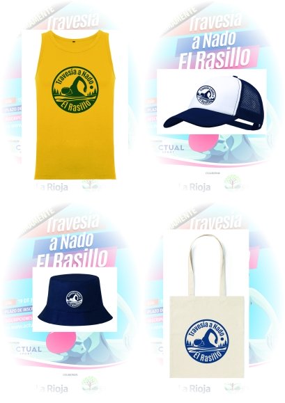 Merchandising Travesía a Nado El Rasillo 2025